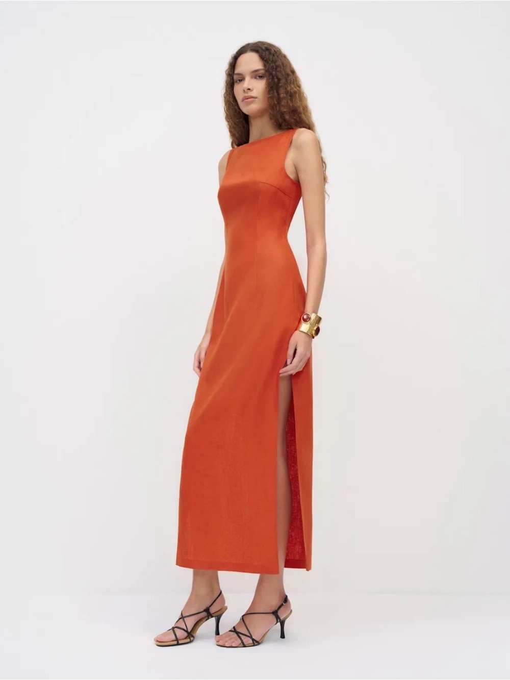 NWT Reformation Alix Linen Dress 6